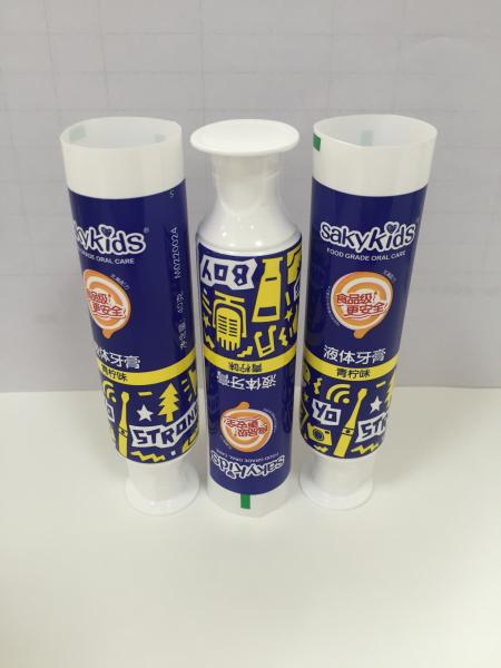 Emballage de tube de Dia35mm stratifié par impression offset PBL pour la pâte dentifrice orale de soin