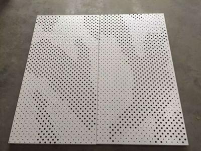 Alloy 5052 Wooden Texture Exterior Aluminum Ceiling Panels , Suspended Ceiling Panels