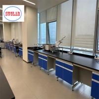 Laminado resistente a produtos químicos Laboratório de Química Banco de Trabalho Laboratório Casework Malásia com características de segurança