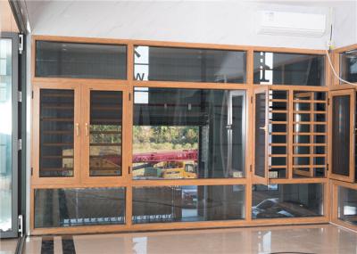 Contemporary Aluminum Windows And Doors Yellow Overall Easy Clean Powder Coated