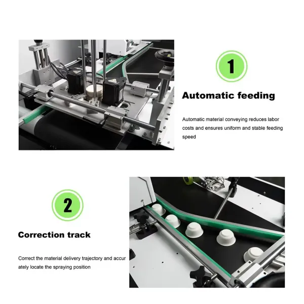 Automation Single Pass Inject Printer for Carton Box Cardboard Paper Bag Cup