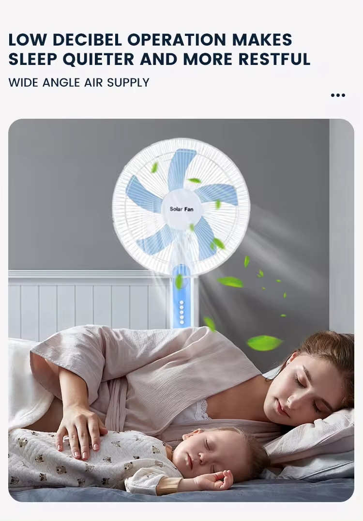 Outdoor All-Rounder,Solar/USB-C Dual Charging ,Four-Speed Camping Fan Light (with Emergency Power Supply)