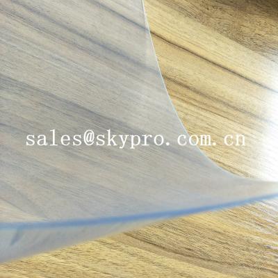 O Super Clear flexível personalizou a folha rígida do filme plástico do PVC do filme dobro não tóxico da espessura de 1mm
