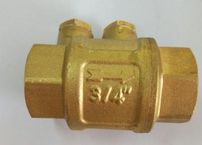 3/4 válvula de agulha de bronze, válvula de pressão de bronze de 125 libras por polegada quadrada Swp