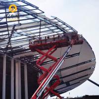 Edificio de estructura de acero industrial pesado con diseño de sección H