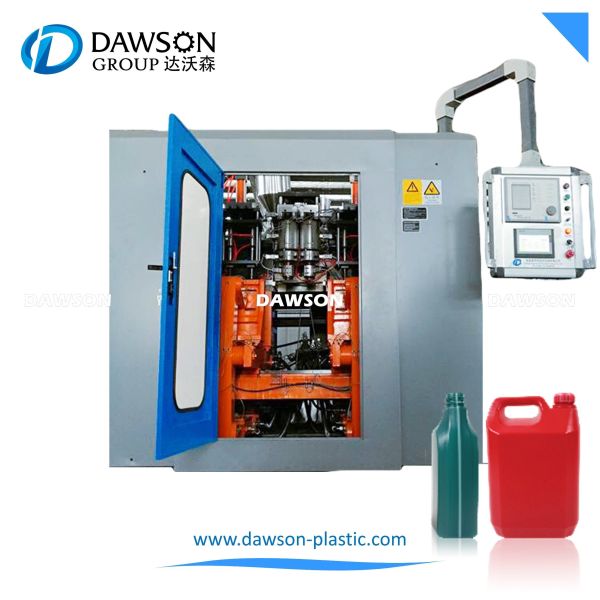 5L Lubricant Bottles Blow Molding Machine With Auto Deflashing
