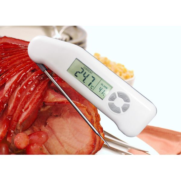 High Temperature Alarm  Auto Calibration Function Digital Food Thermometer