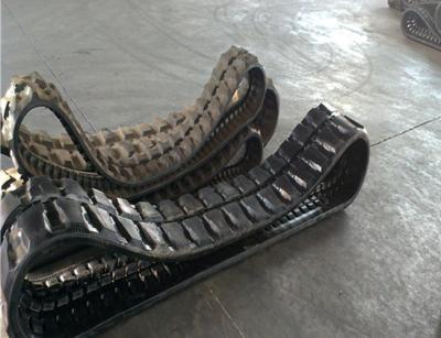 Trilhas de borracha da máquina escavadora flexível (durabilidade alta) K450*83.5*74 para Komastu/Yanmar