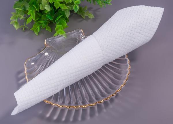 Plain 14cm 30g/M² Home Decoration Spunlace Non Wovens