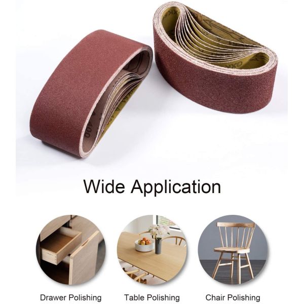 Diamond Metal Abrasive Sanding Paper Abrasive Polishing Grinding Rolls Sanding Belts