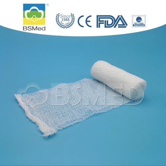 Cotton Medical Wound Dressing Sterile Crepe Bandages Elastic Adesive Type