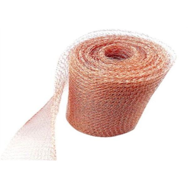 250mm Width Copper Mesh Cloth Roll Insulate Noise Use