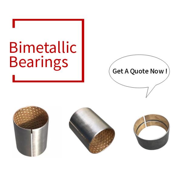 Bimetallic Bearing Vehicles Bushings CuPb10Sn10 Or CuSn6Zn6Pb3