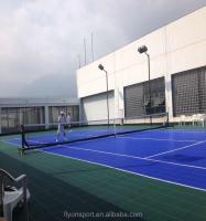 Vinyl Pickleball Court Mat 45 Lbs Com Proteção UV Fácil de Instalar