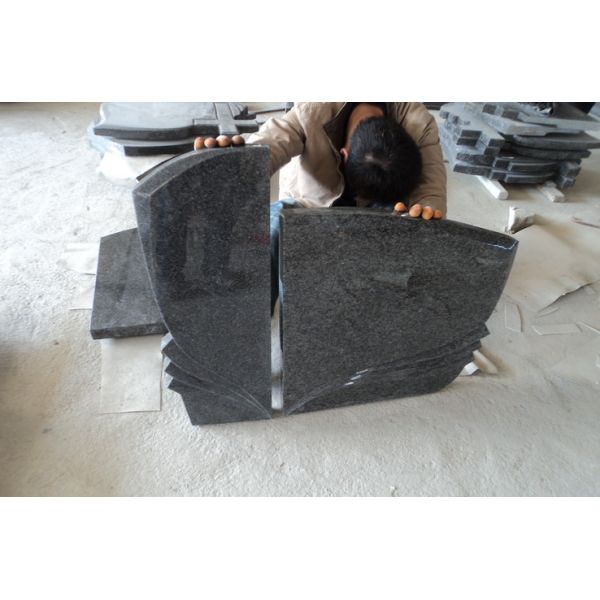 hot sale poland granite cheap upright headstone