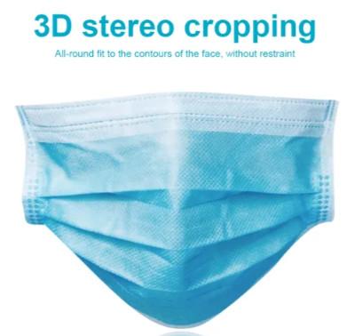 Waterproof Non Woven Face Mask , Disposable Face Mask  Melt Blown