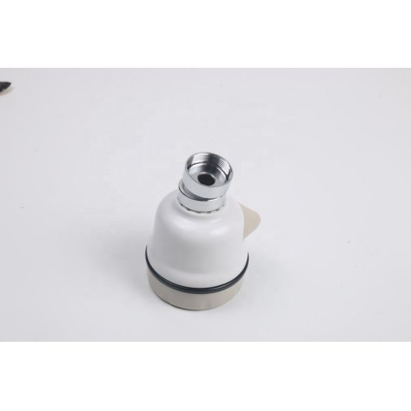 360 Degree Adjustable Rotatable White Swivel Head Kitchen Sink Faucet Nozzle Tap Adapter