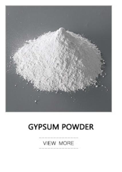 High Purity Whiteness 90% Concrete Decorative Gypsum Plaster Powder