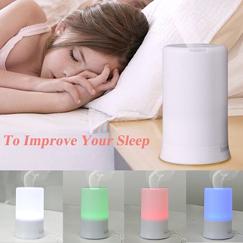 Classic Hot Sale Ultrasonic Nebulisation Fragrance Aromatherapy 7 Color Night Light Difusores De Aromas Aroma Diffuser 100ml