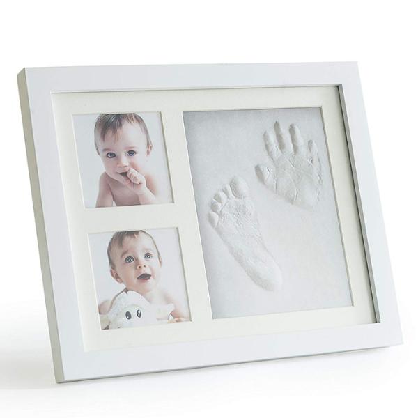 White Promotional Baby Clay Frame Return Gift For Kids Birthday Party