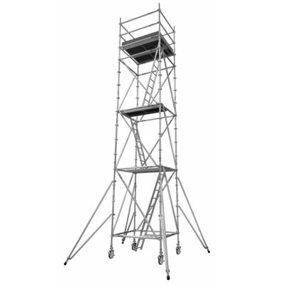 Aluminum Ringlock Scaffolding System Customized For Construction / Building