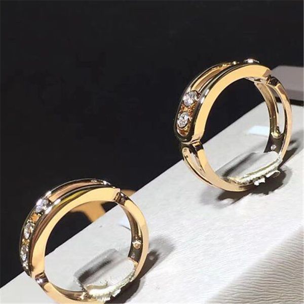 Jewelry factory in Shenzhen, China Mk  ring 18k white gold yellow gold rose gold diamond ring