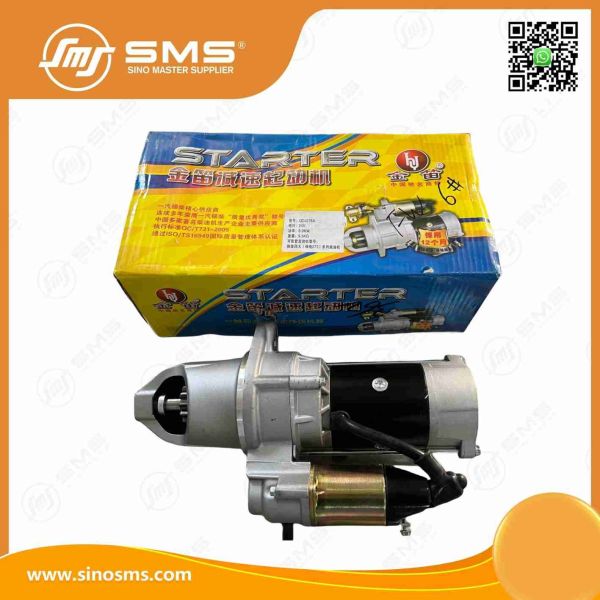 3708010-29D Starter Motor FAW Truck Parts 24V 6KW 273 QDJ276A Starting Motor Starter Engine