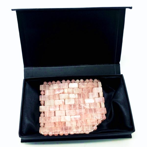 Customizable Style Natural Jade Facial Mask for Beauty and Rose Quartz Face Eye Mask