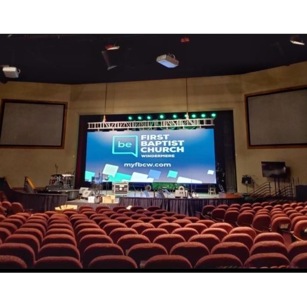 High Brightness Concert Indoor Full Color LED Display P3.91 1/16 Scan