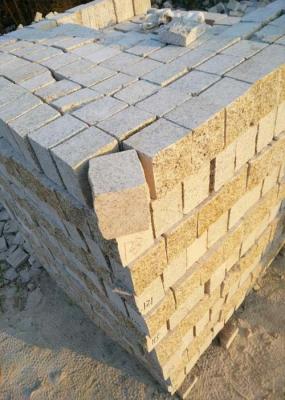 Various Sizes Yellow Granite Paving Slabs , G682 Stone Paving Slabs