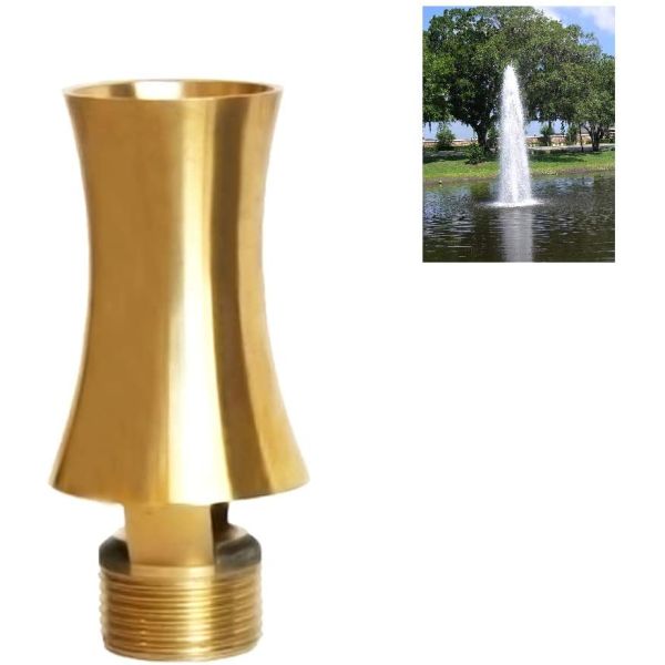 Brass  Ice Tower Water Spray Fountain Jet Nozzle DN40 12m3/h