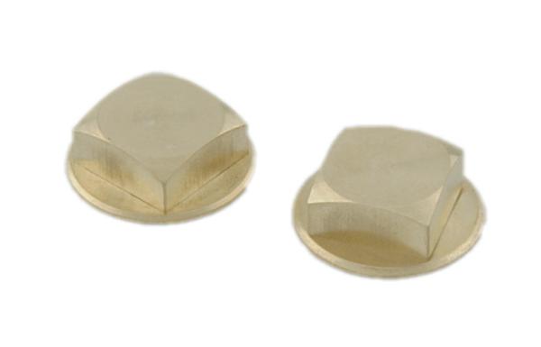 tampão de parafuso do metal da decoração do caixão para a tampa de bronze do parafuso do vis do esconderijo do cobre D004 europeu