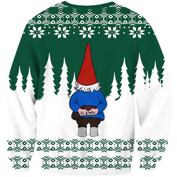 XMAMLON Custom Round-neck Shirt Casual Men's Clothing Sweater Christmas Printed Sweater