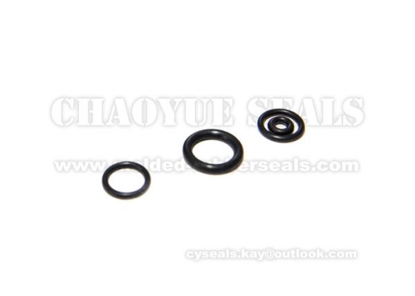 Customized Black NBR Rubber O Ring Seals Abrasion Resistance For Aviation