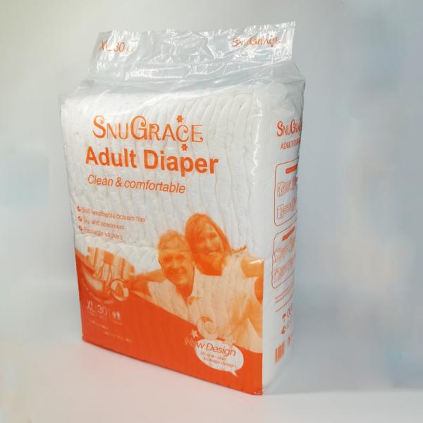 Customized Disposable Adult Diapers with ISO9001/ISO14001/OHSAS18001 BV Certification