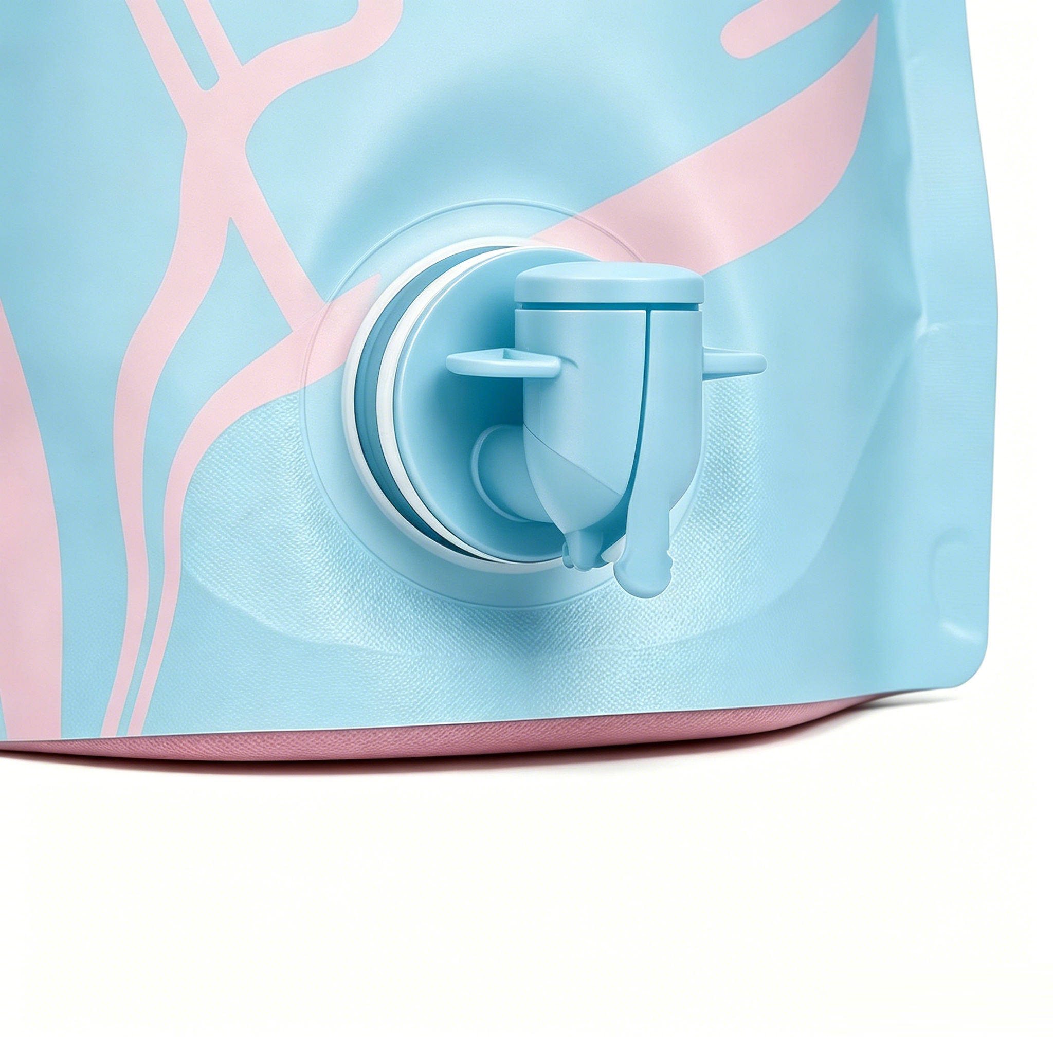 Portable Liquid Soft Packaging Bags With Dispensing Valve | Custom Printed Stand Up Spout Pouches For Wine, Beverage, Syrup & Bulk Liquid OEM