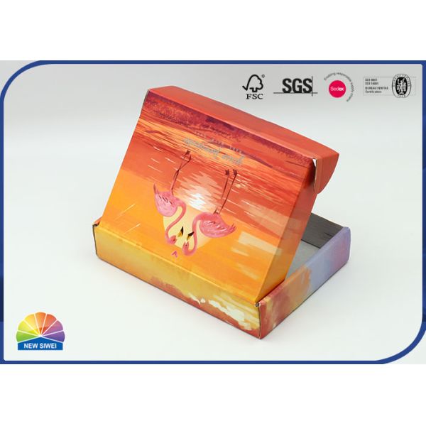 Пицца качества еды e каннелюру гофрировала коробку Debossing Paperboard