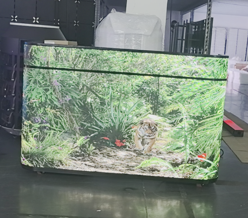 P2.5 GOB LED Display with Anti-Glare No-Smear Surface 3840Hz Refresh Rate and Front Access Service