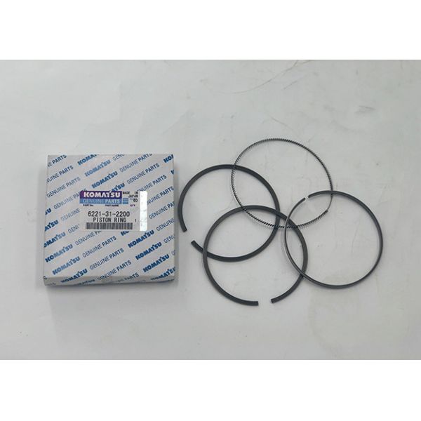 S6d108 Komatsu Excavator Parts Piston Ring High Temperature Resistant