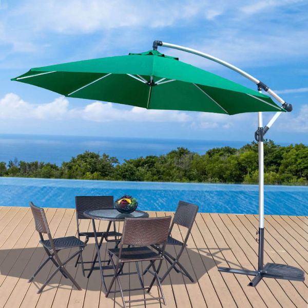 3м Банановый Дворик Алюминиевый Кантилевер Зонтик Для Сада На Внешнем Покрытии