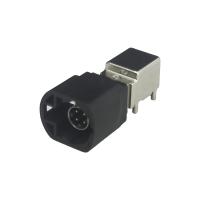 Connecteur de couleur de noir de code de Pin A d'ODM FAKRA HSD LVDS 4 d'OEM pour le bâti de carte PCB