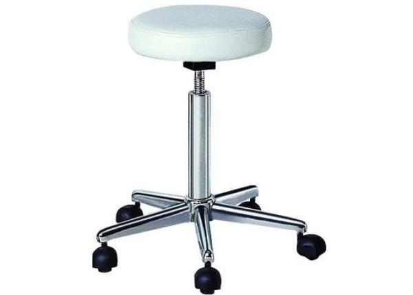 Beauty Salon Rolling Chair For Hair Cutting , Swivel Counter Stools Gas Pump