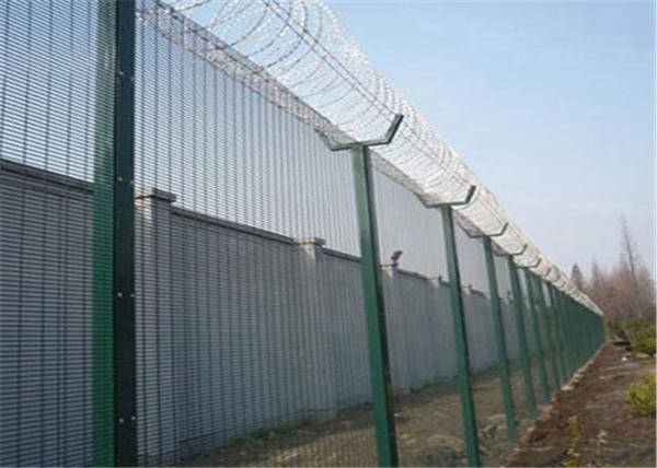 Galvanized High Security Anti-Climb Fence 358 Mesh Fencing Prison Mesh Sample