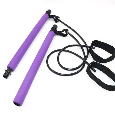 50cm Colorful Tone Up Pilates Bar Exercise Expander Yoga Pilates Stick
