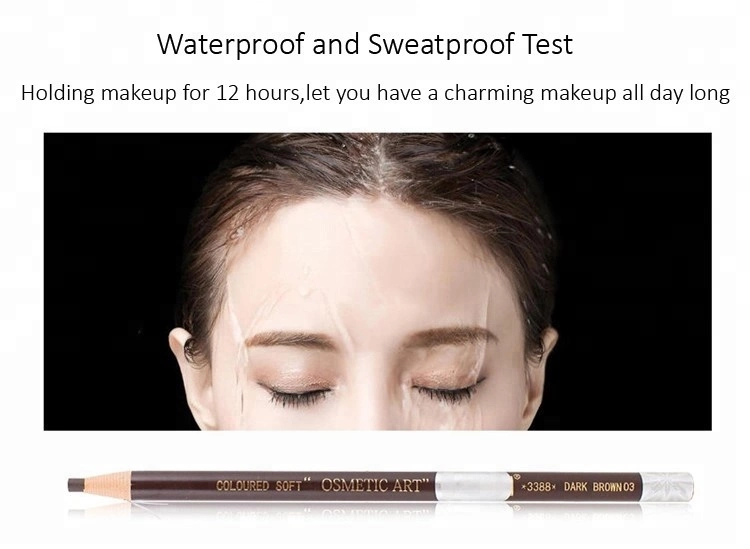 5 карандаш брови лезвия 18cm бумажного крена цветов микро- водоустойчивый