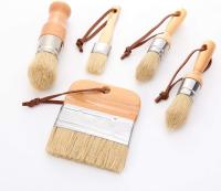 brosse 5cm de cire de meubles de polypropylène de pinceau de la craie 5pcs