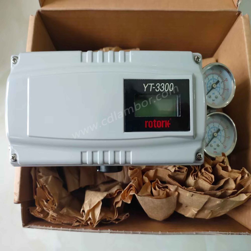 Rotork YT-3300 Smart Valve Positioner accurately controls valve stroke