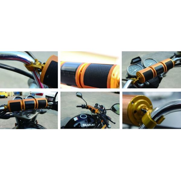 Bluetooth Audio Player Other Motorcycle Parts Water Resistant Stereo Speaker FM Radio AUX USB TF MP3 Player