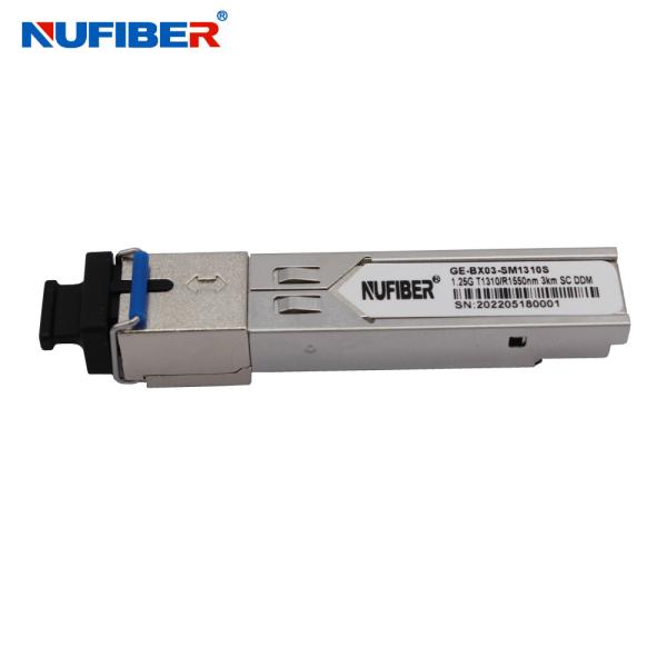 1.25G SFP 1310nm/1550nm 3km SC Compatible With Cisco Optical Transceiver