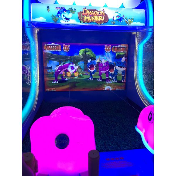 230W Coin Operated Arcade Machines , Electronic 2 Players Dragon Hunter Water Shooting video Game